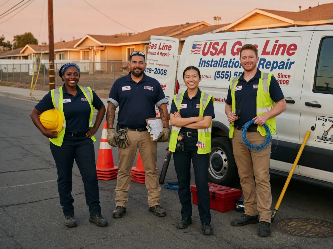 Gas Line Installation company in Farmington, MN